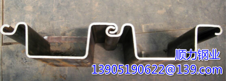 钢板桩锁扣焊接与圆形结构