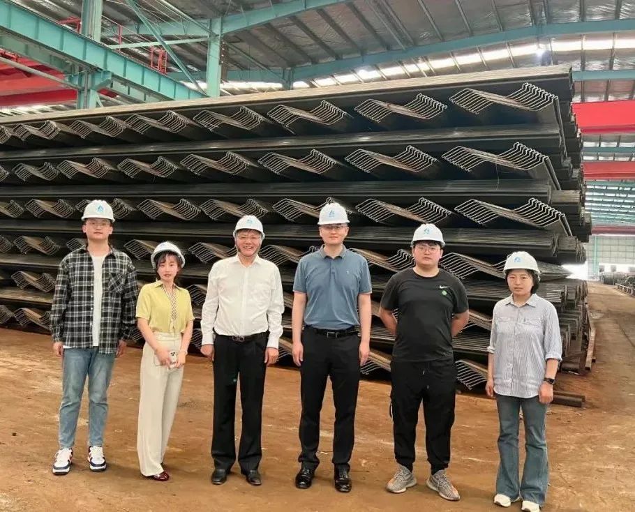 中国钢结构协会来访顺力