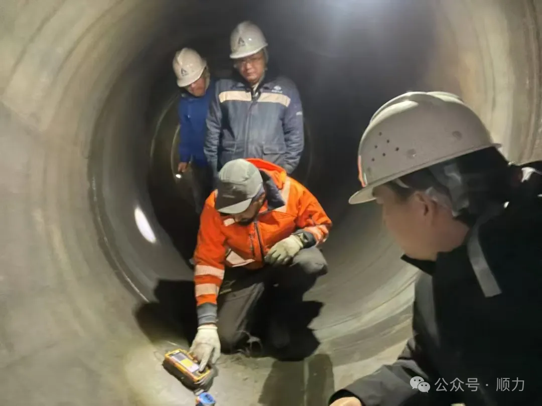 法国专家飞检顺力钢管，检测结果比法国制造更好